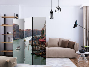 3-daļīgs aizslietnis - The Grand Canal in Venice, Italy [Room Dividers] cena un informācija | Aizslietņi | 220.lv