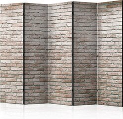 5-daļīgs aizslietnis - Elegant Brick II [Room Dividers] cena un informācija | Aizslietņi | 220.lv