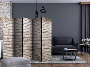 5-daļīgs aizslietnis - Elegant Brick II [Room Dividers] cena un informācija | Aizslietņi | 220.lv