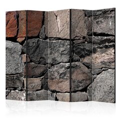 5-daļīgs aizslietnis - Dark Stones II [Room Dividers] cena un informācija | Aizslietņi | 220.lv