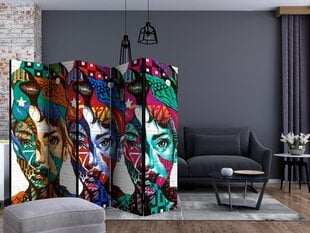 Ширма Colorful Faces цена и информация | Мобильные стенки | 220.lv