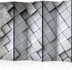 5-daļīgs aizslietnis - Gray background 3D II [Room Dividers] cena un informācija | Aizslietņi | 220.lv