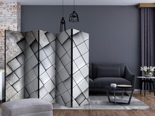 5-daļīgs aizslietnis - Gray background 3D II [Room Dividers] cena un informācija | Aizslietņi | 220.lv