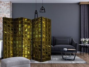 5-daļīgs aizslietnis - Golden Afterglow II [Room Dividers] цена и информация | Мобильные стенки | 220.lv