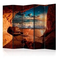 5-daļīgs aizslietnis - Cave: Beach II [Room Dividers] cena un informācija | Aizslietņi | 220.lv