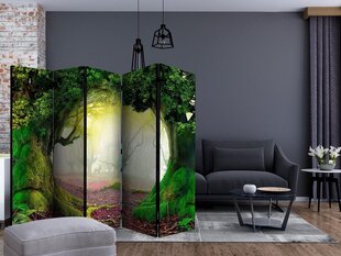 5-daļīgs aizslietnis - Enchanted forest II [Room Dividers] cena un informācija | Aizslietņi | 220.lv