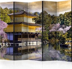 5-daļīgs aizslietnis - Japanese landscape II [Room Dividers] cena un informācija | Aizslietņi | 220.lv