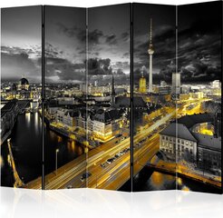 Ширма Berlin at Night цена и информация | Мобильные стенки | 220.lv