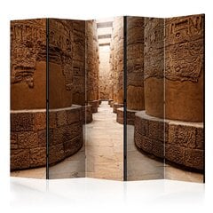 5-daļīgs aizslietnis - The Temple of Karnak, Egypt II [Room Dividers] cena un informācija | Aizslietņi | 220.lv