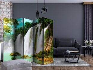 5-daļīgs aizslietnis - Detian - waterfall (China) II [Room Dividers] cena un informācija | Aizslietņi | 220.lv