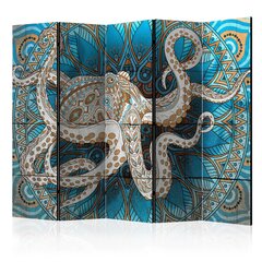 5-daļīgs aizslietnis - Zen Octopus II [Room Dividers] цена и информация | Мобильные стенки | 220.lv