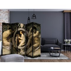 5-daļīgs aizslietnis - Idyll - Gustav Klimt II [Room Dividers] cena un informācija | Aizslietņi | 220.lv