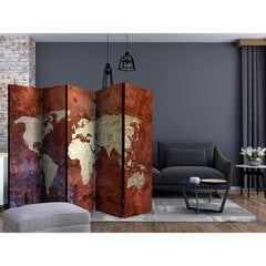 5-daļīgs aizslietnis - Iron continents II [Room Dividers] cena un informācija | Aizslietņi | 220.lv