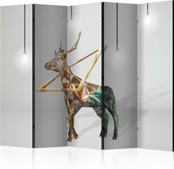 5-daļīgs aizslietnis - deer (3D) II [Room Dividers] cena un informācija | Aizslietņi | 220.lv