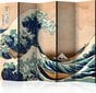 5-daļīgs aizslietnis - Hokusai: The Great Wave off Kanagawa (Reproduction) II [Room Dividers] cena un informācija | Aizslietņi | 220.lv