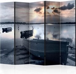 5-daļīgs aizslietnis - Little port boats II [Room Dividers] cena un informācija | Aizslietņi | 220.lv