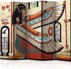 5-daļīgs aizslietnis - Egyptian motif II [Room Dividers] cena un informācija | Aizslietņi | 220.lv