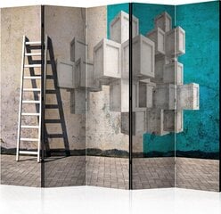 5-daļīgs aizslietnis - Concrete blocks II [Room Dividers] cena un informācija | Aizslietņi | 220.lv