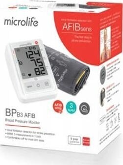 Microlife BP B3 AFIB цена и информация | Asinsspiediena mērītāji | 220.lv