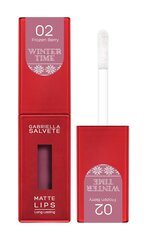 Губная помада Gabriella Salvete Winter Time Matte Lips 02 Frozen Berry, 4,5 мл   цена и информация | Помады, бальзамы, блеск для губ | 220.lv