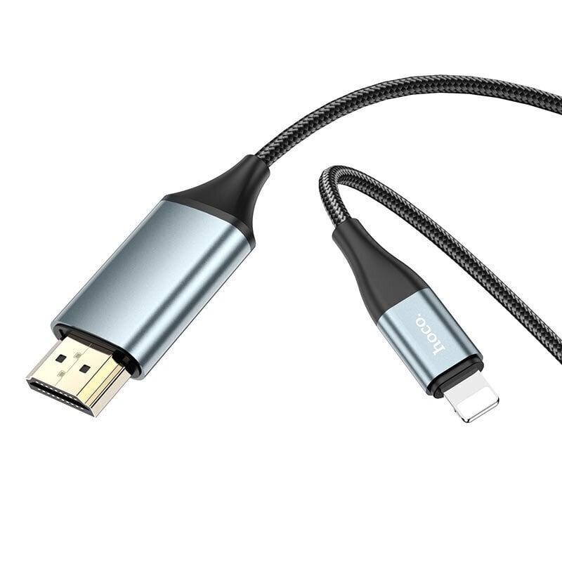 Kabeļa (vadu) adapteris / adapteris Lightning -> HDMI pārveidotājs HOCO UA15 цена и информация | Adapteri un USB centrmezgli | 220.lv