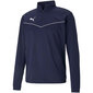 Puma Džemperi TeamRise 1/4 Zip Top Peacoa Blue 657394 06 cena un informācija | Sporta apģērbs vīriešiem | 220.lv