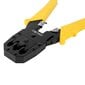 Ethernet Crimper 4/6/8P RJ45/RJ14/RJ12/RJ9 Deli Tools EDL2468 (yellow) цена и информация | Instrumentu kastes | 220.lv