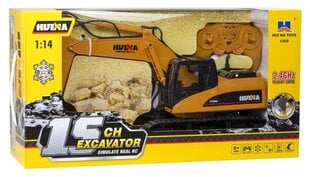 RC ekskavators 15CH 2.4GHZ 1:14 cena un informācija | Rotaļlietas zēniem | 220.lv