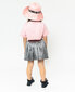 T-krekla ar dekoru un topa komplekts meitenēm Gulliver, rozā, 104*56*51 cm cena un informācija | Krekli, bodiji, blūzes meitenēm | 220.lv