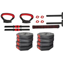 Maināms svaru komplekts Eb Fit 4 in 1, 20 kg цена и информация | Гантели, гири, штанги | 220.lv