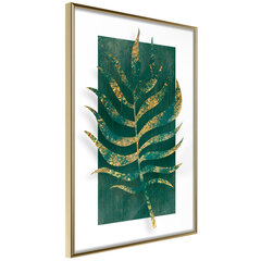 Картина Gilded Palm Leaf цена и информация | Картины | 220.lv