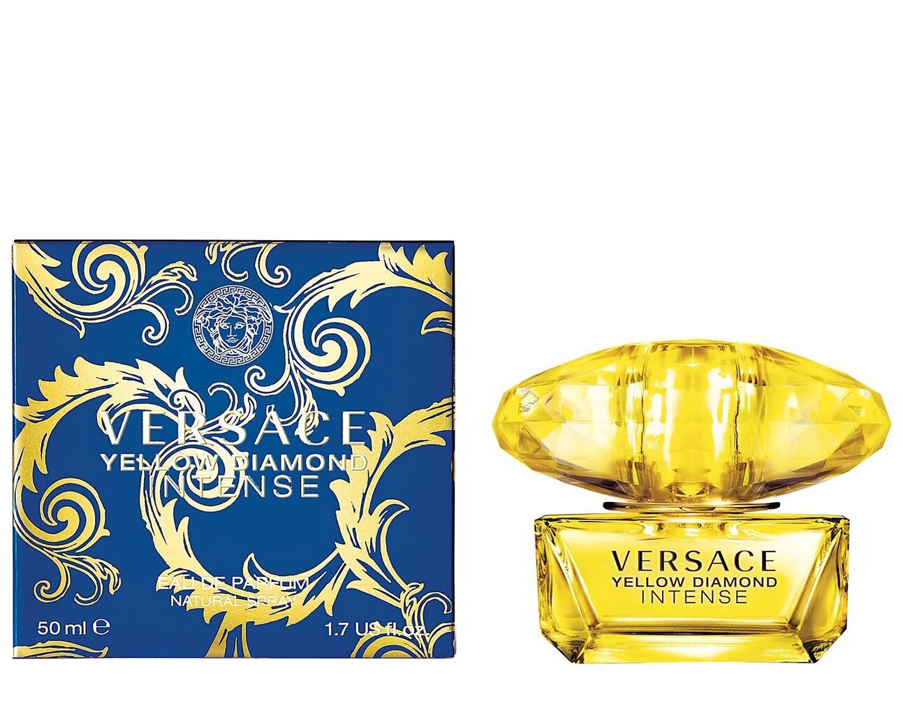 Parfimērijas ūdens Versace Yellow Diamond Intense edp 50 ml cena un informācija | Sieviešu smaržas | 220.lv