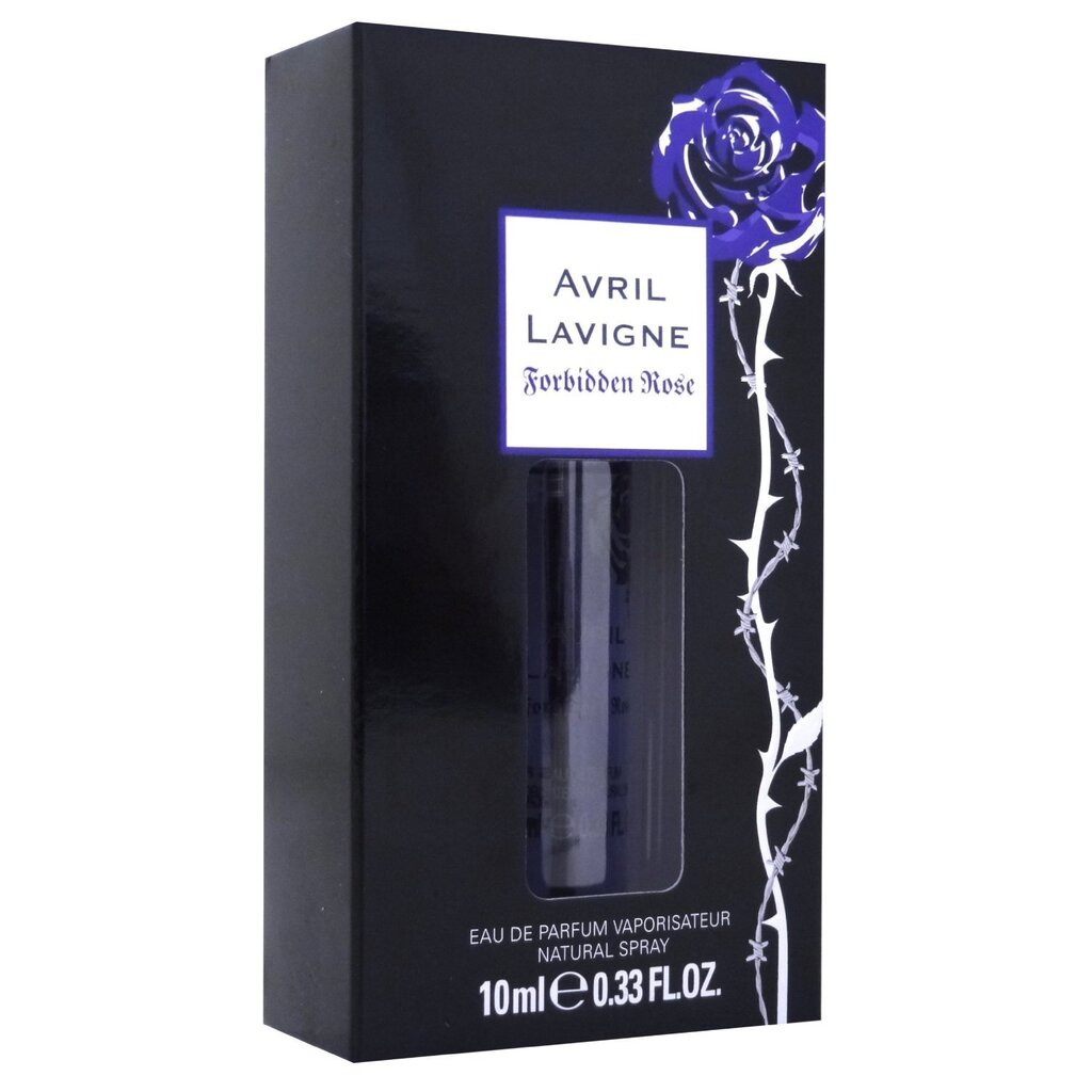 Avril Lavigne Forbidden Rose EDP sievietēm 10 ml cena un informācija | Sieviešu smaržas | 220.lv