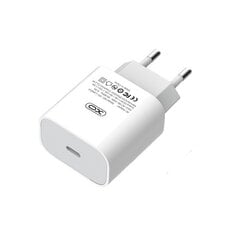 Сетевая зарядка XO L40 PD 18W USB-C белая цена и информация | Зарядные устройства для телефонов | 220.lv