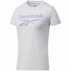 Sieviešu T-krekls ar īsām piedurknēm Reebok Workout Ready Supremium, balts/violets S6437696 cena un informācija | Sporta apģērbs sievietēm | 220.lv