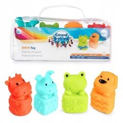 Набор игрушек для ванной "Canpol Домашние животные" 4 шт. цена и информация | Игрушки для малышей | 220.lv