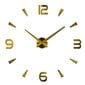 Liels sienas pulkstenis 80-120 cm zelts цена и информация | Pulksteņi | 220.lv