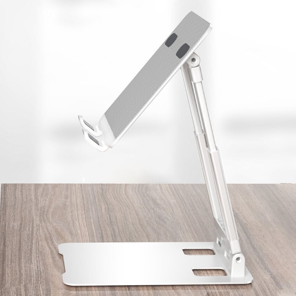 Dudao folding desktop phone holder white (F10XS) cena un informācija | Auto turētāji | 220.lv