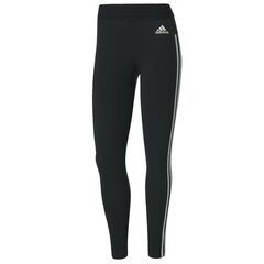 Sieviešu sporta bikses Adidas essentials 3 stripes tight w BS4820, melnas cena un informācija | Sporta apģērbs sievietēm | 220.lv