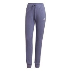 Спортивные женские штаны Adidas Essentials French Terry 3 Stripes Pants W H42011, фиолетовые цена и информация | Спортивная одежда для женщин | 220.lv