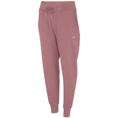 Штаны спортивные женские 4F W NOSH4 SPDD350 56S, розовые цена и информация | Спортивная одежда для женщин | 220.lv