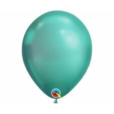 Balons QL 7, zaļš hroms / 100 gab. cena un informācija | Baloni | 220.lv