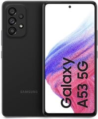 Samsung Galaxy A53 5G, 128 GB, Dual SIM, Black cena un informācija | Samsung Mobilie telefoni un aksesuāri | 220.lv