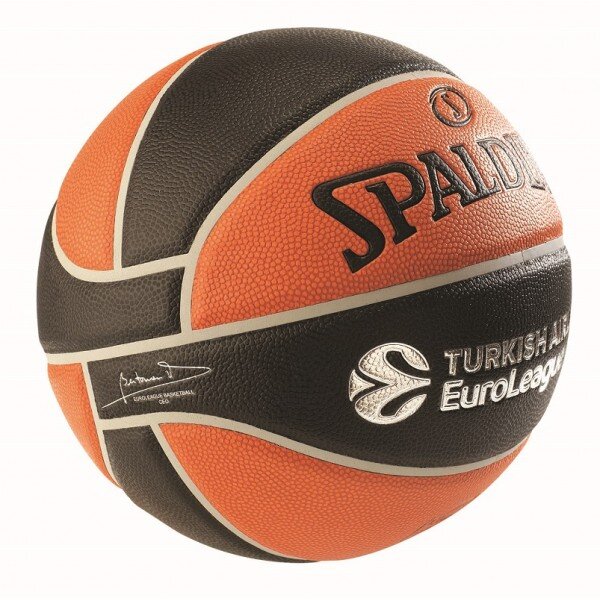 Basketbola bumba Spalding TF-1000 Euroleague, 7.izmērs цена и информация | Basketbola bumbas | 220.lv