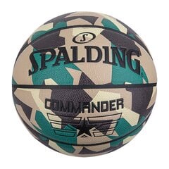 Basketbola bumba Spalding Commander Poly, 5. izmērs cena un informācija | Spalding Basketbols | 220.lv