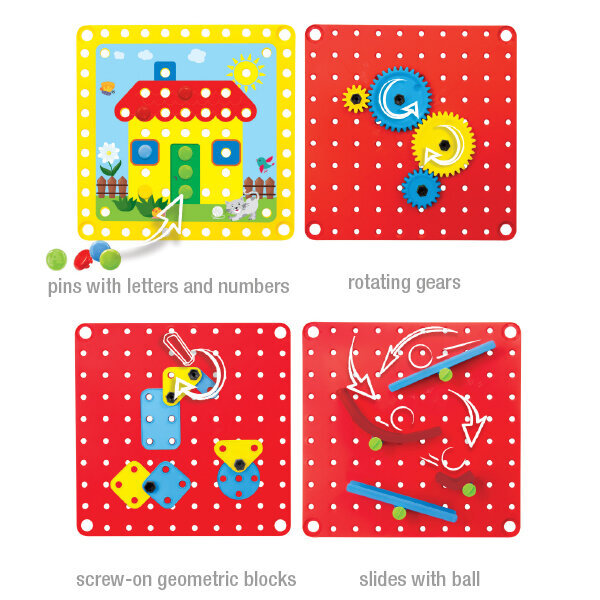 Plastmasas bērnu rotaļu mājiņa Mochtoys Smart House цена и информация | Bērnu rotaļu laukumi, mājiņas | 220.lv