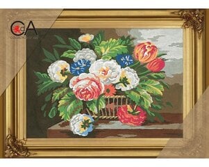 Канва с нанесенным рисунком- набор, 22 x 30 см, Collection D'Art, 6161K цена и информация | Принадлежности для вышивания | 220.lv