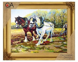 Канва с нанесенным рисунком- набор, 22 x 30 см, Collection D'Art, 6251K цена и информация | Принадлежности для вышивания | 220.lv