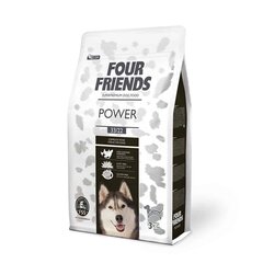 FourFriends Power bezglutēna sausā barība aktīviem suņiem ar vistas gaļu, 3 kg cena un informācija | Sausā barība suņiem | 220.lv