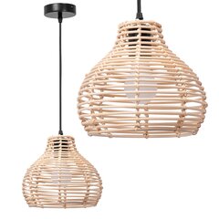 Piekaramā lampa Bamboo Natural, Small / 22 cm cena un informācija | Lustras | 220.lv